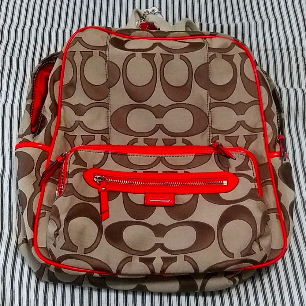 Large Coach book bag